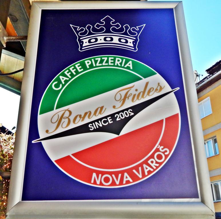 Caffe Pizzeria I Apartmani Bona Fides Nm Nova Varos Ngoại thất bức ảnh