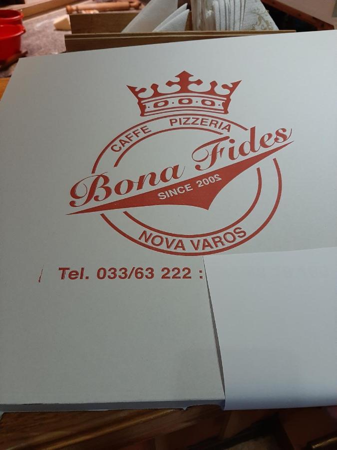 Caffe Pizzeria I Apartmani Bona Fides Nm Nova Varos Ngoại thất bức ảnh